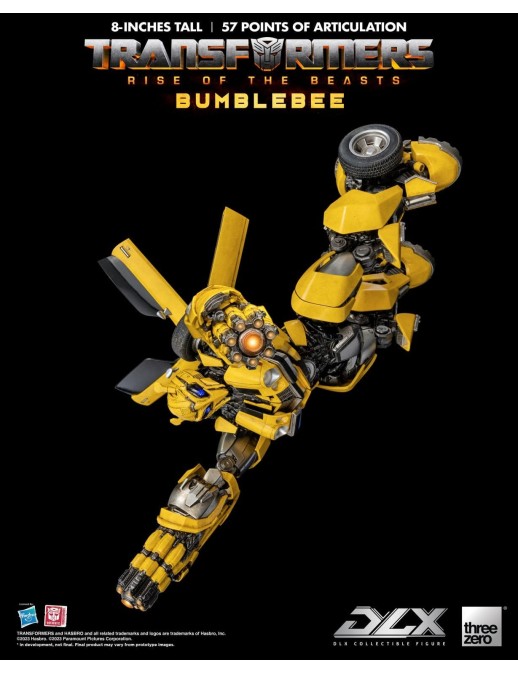 Threezero Transformers Rise of the Beasts DLX Scale Collectible Figure Series Bumblebee