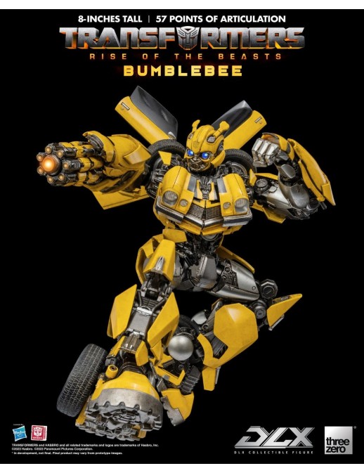 Threezero Transformers Rise of the Beasts DLX Scale Collectible Figure Series Bumblebee