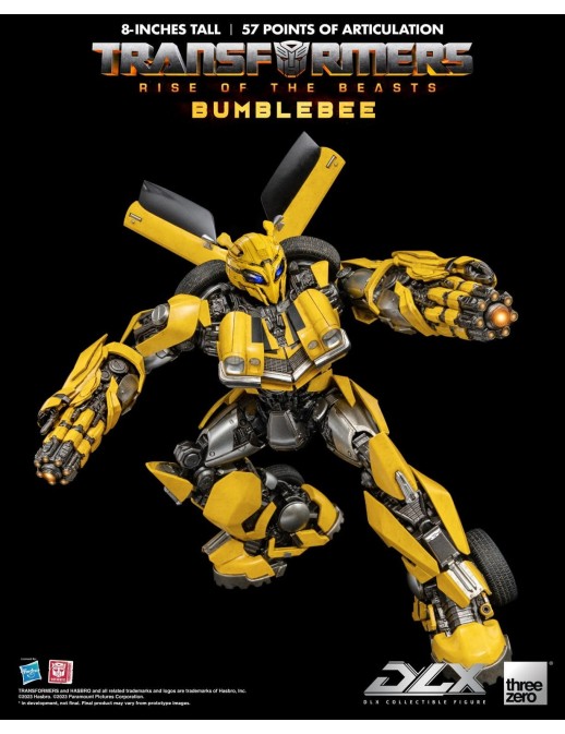 Threezero Transformers Rise of the Beasts DLX Scale Collectible Figure Series Bumblebee