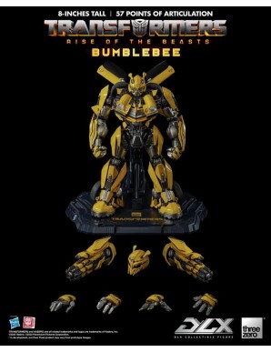Threezero Transformers Rise of the Beasts DLX Scale Collectible Figure Series Bumblebee