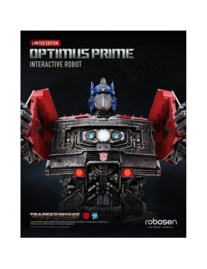 Robosen The Robot Company Transformers Rise Of The Beast Interactive Robot Optimus Prime Signature Limited Edition