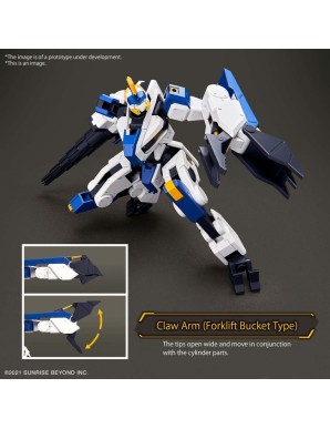 Bandai High Grade 1/72 Kyoukai Senki Mailes Kenbu Byakuchi Drill & Claw Arm