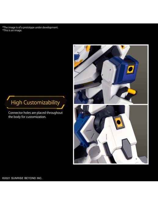 Bandai High Grade 1/72 Kyoukai Senki Mailes Kenbu Byakuchi Drill & Claw Arm