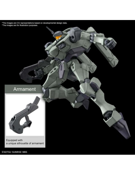 copy of Bandai High Grade HG 1/144 Mobile Suit Gundam Demi Barding