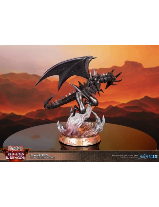 First 4 Figures Yu-Gi-Oh! Red-Eyes Black Dragon Black Edition