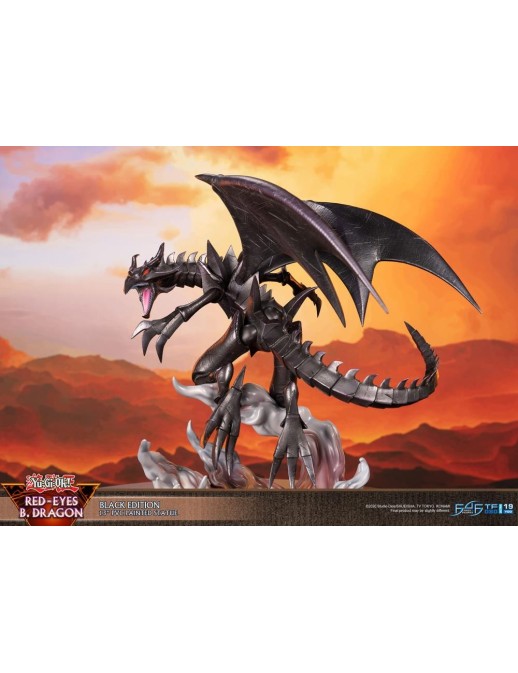 First 4 Figures Yu-Gi-Oh! Red-Eyes Black Dragon Black Edition