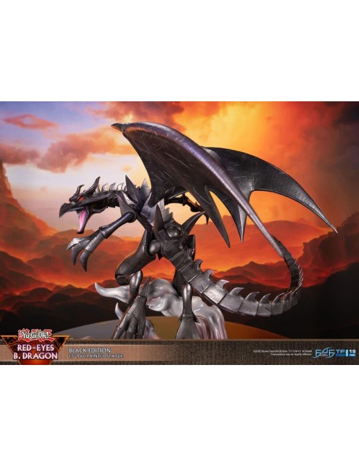 First 4 Figures Yu-Gi-Oh! Red-Eyes Black Dragon Black Edition
