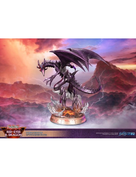 First 4 Figures Yu-Gi-Oh! Red-Eyes Black Dragon Purple Edition
