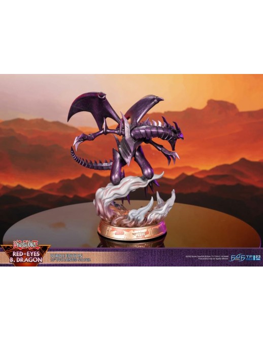 First 4 Figures Yu-Gi-Oh! Red-Eyes Black Dragon Purple Edition