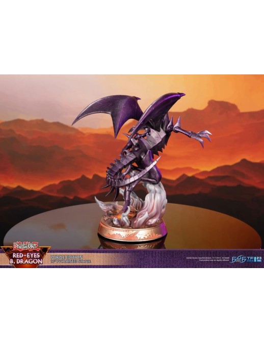 First 4 Figures Yu-Gi-Oh! Red-Eyes Black Dragon Purple Edition