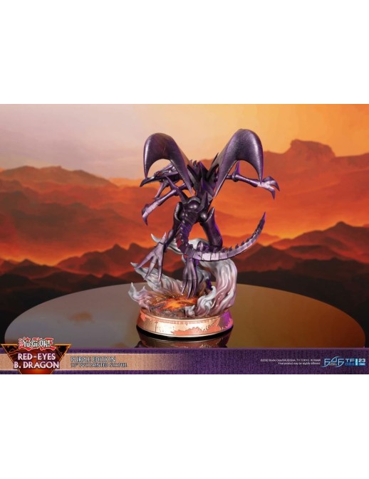 First 4 Figures Yu-Gi-Oh! Red-Eyes Black Dragon Purple Edition
