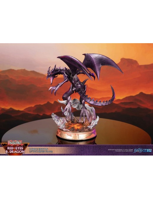 First 4 Figures Yu-Gi-Oh! Red-Eyes Black Dragon Purple Edition