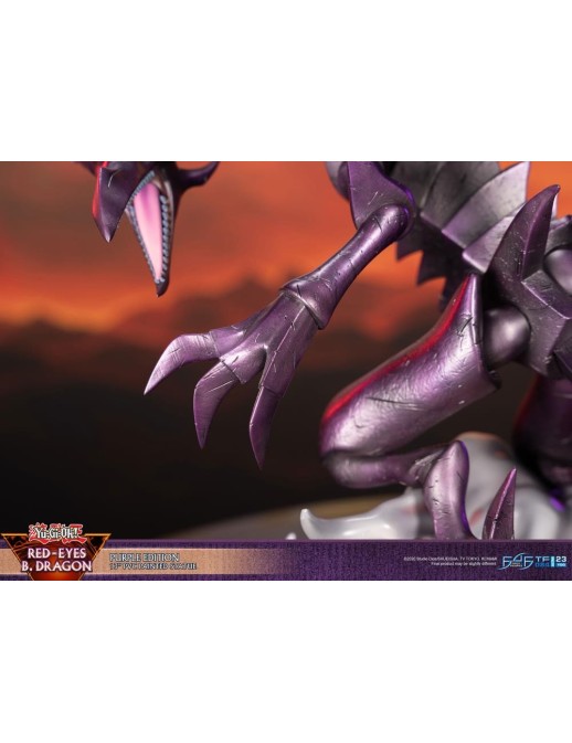 First 4 Figures Yu-Gi-Oh! Red-Eyes Black Dragon Purple Edition