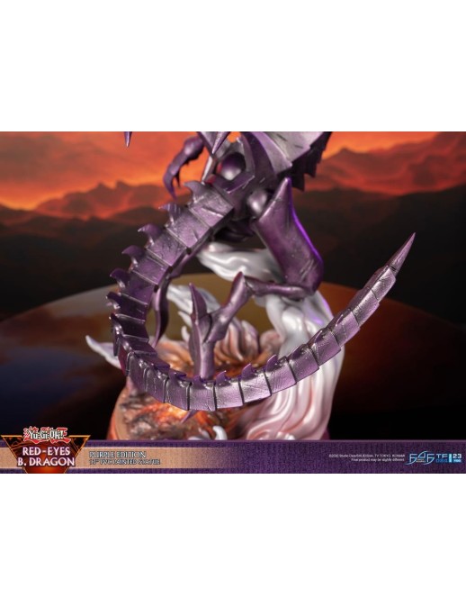 First 4 Figures Yu-Gi-Oh! Red-Eyes Black Dragon Purple Edition