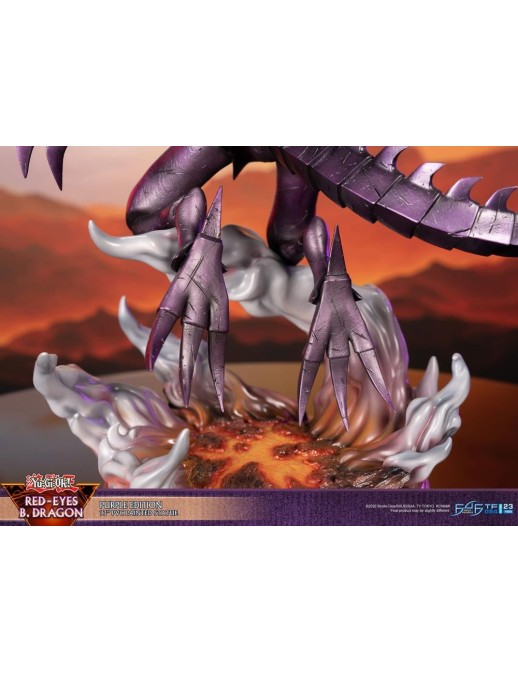 First 4 Figures Yu-Gi-Oh! Red-Eyes Black Dragon Purple Edition
