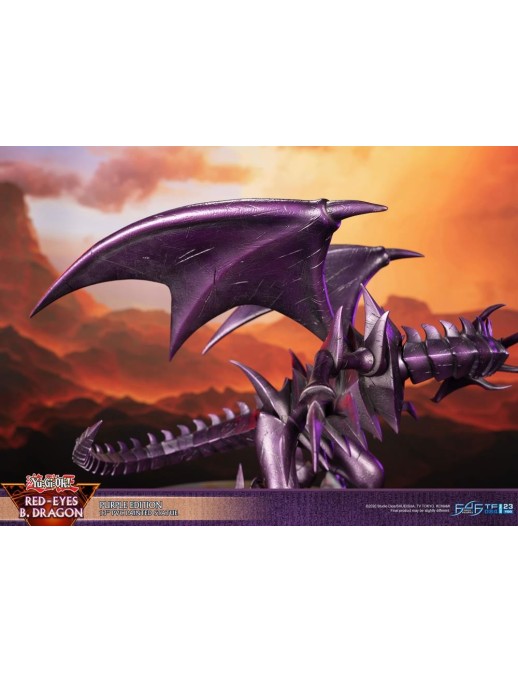 First 4 Figures Yu-Gi-Oh! Red-Eyes Black Dragon Purple Edition