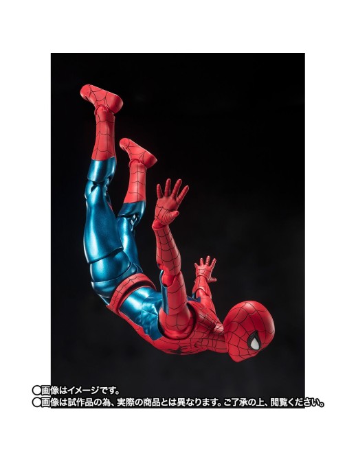 Bandai S.H. Figuarts Spider-Man No Way Home Spider-Man New Red & Blue Suit