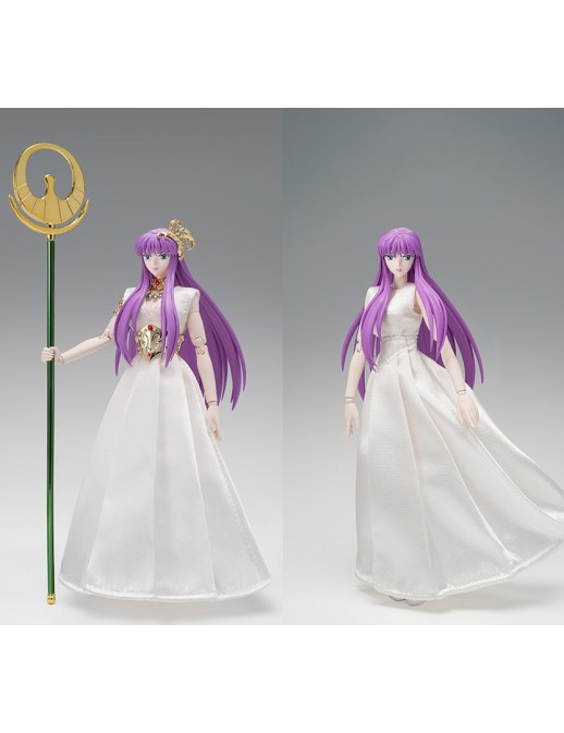 Bandai Saint Seiya Myth Cloth EX Goddess Athena God Cloth & Saori Kido Divine Saga Premium Set