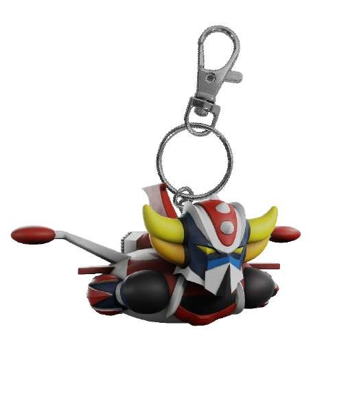 PLASTOY UFO ROBOT GRENDIZER SPAZER CHIBI KEYCHAIN