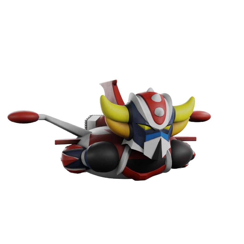 PLASTOY UFO ROBOT GRENDIZER SPAZER CHIBI MONEY BANK