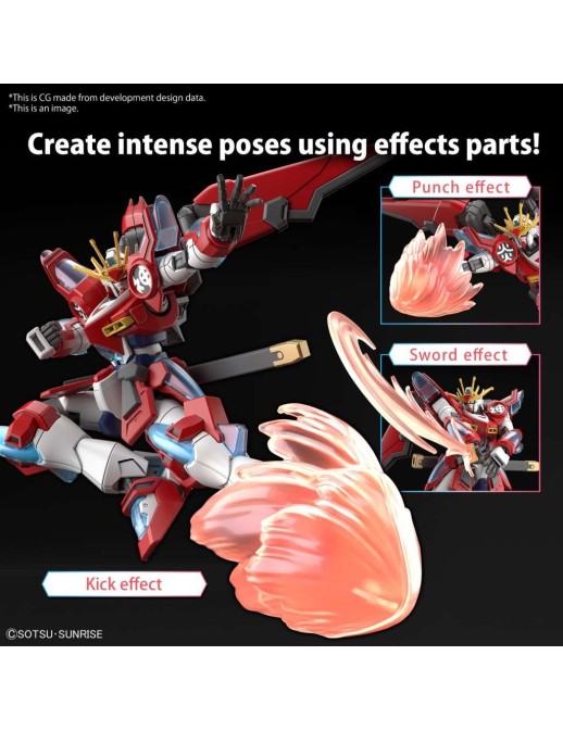 Bandai High Grade HGGBM 1/144 Mobile Suit Gundam Shin Burning