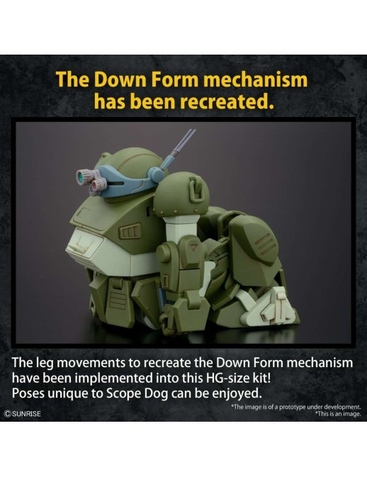 Bandai High Grade HG Armored Trooper Votoms ATM-09-ST Scopedog