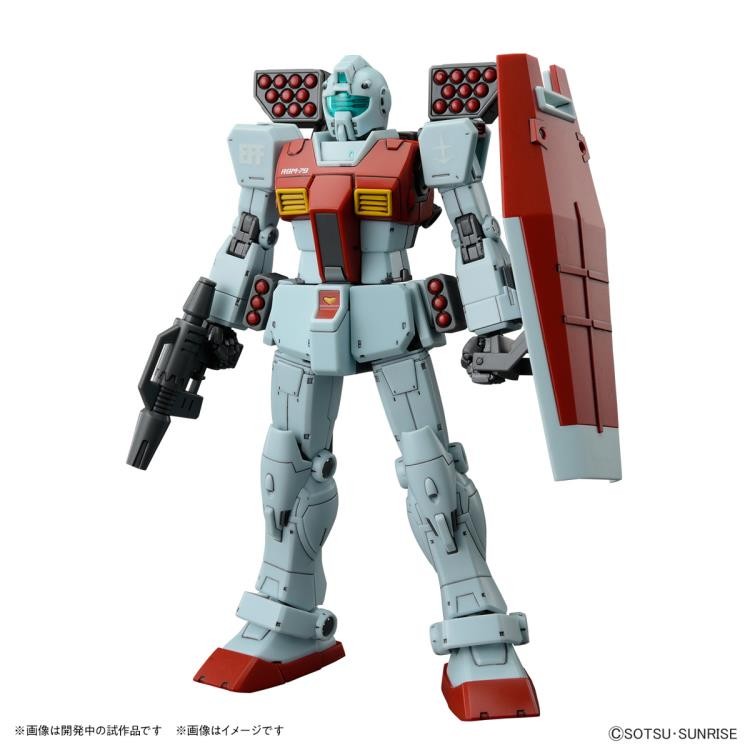 BANDAI HIGH GRADE HG 1/144 MOBILE SUIT GUNDAM RGM-79 GM SHOULDER CANNON / MISSILE POD