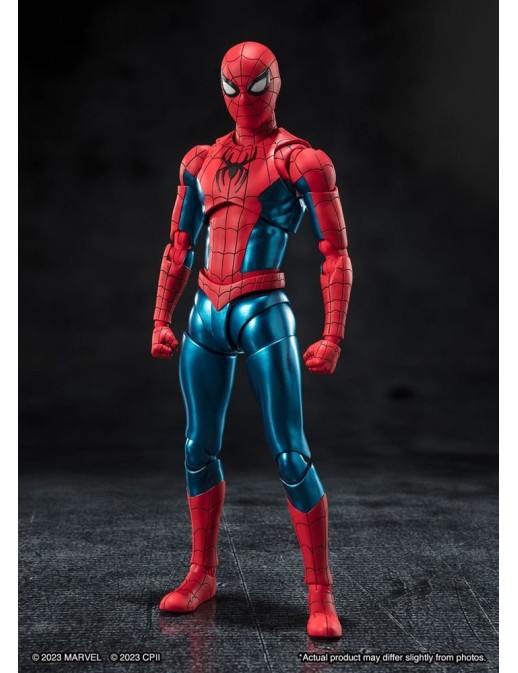 Bandai S.H. Figuarts Spider-Man No Way Home Spider-Man New Red & Blue Suit