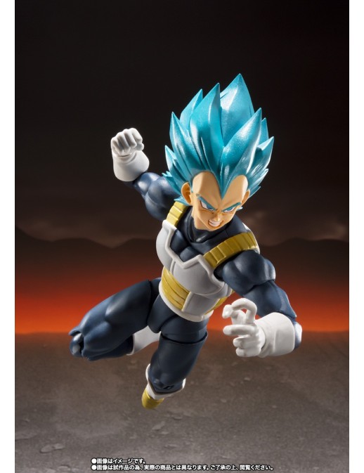 Bandai S.H. Figuarts Dragon Ball Super Broly Vegeta Super Saiyan God Super Saiyan