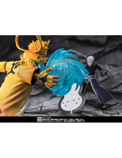 Bandai S.H. Figuarts Naruto Shippuden Naruto Uzumaki Kurama Link Mode Courageous Strength that Binds