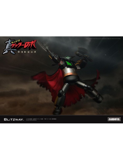 5PRO Studio Blitzway Carbotix Hybrid Carbon Action Figure Series CX-002B Getter Robot Armageddon Black Getter