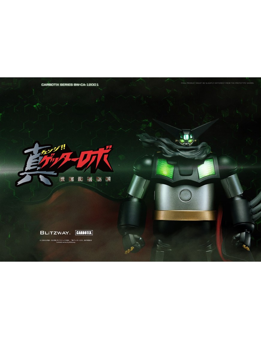 5PRO Studio Blitzway Carbotix Hybrid Carbon Action Figure Series CX-002B Getter Robot Armageddon Black Getter 5PRO Studio Blitzway Carbotix Hybrid Carbon Action Figure Series CX-002B Getter Robot Armageddon Black Getter