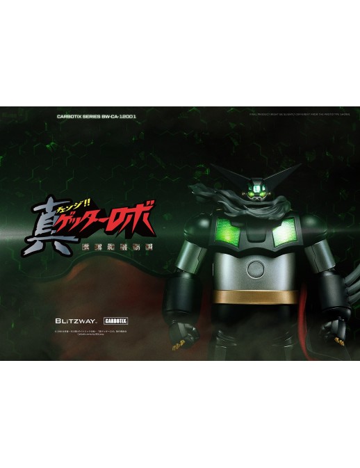 5PRO Studio Blitzway Carbotix Hybrid Carbon Action Figure Series CX-002B Getter Robot Armageddon Black Getter