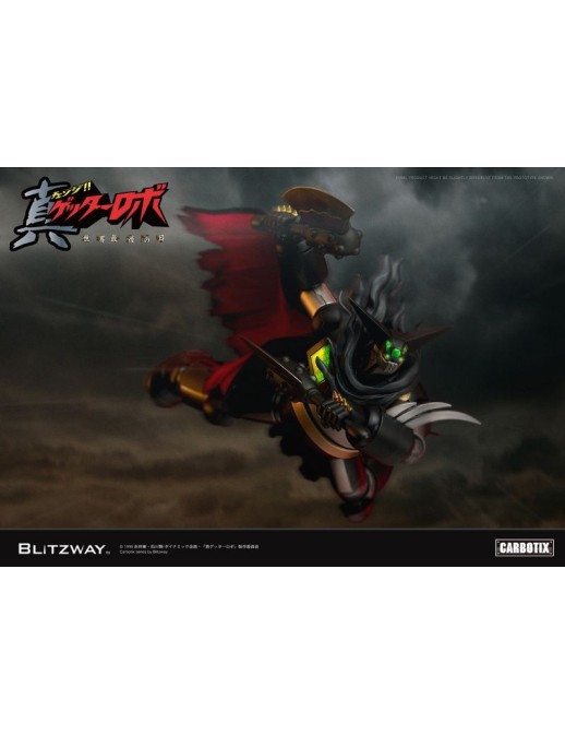 5PRO Studio Blitzway Carbotix Hybrid Carbon Action Figure Series CX-002B Getter Robot Armageddon Black Getter