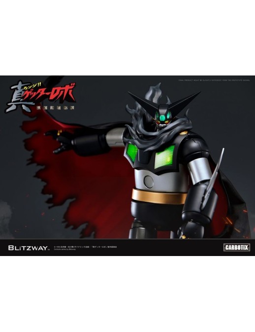 5PRO Studio Blitzway Carbotix Hybrid Carbon Action Figure Series CX-002B Getter Robot Armageddon Black Getter