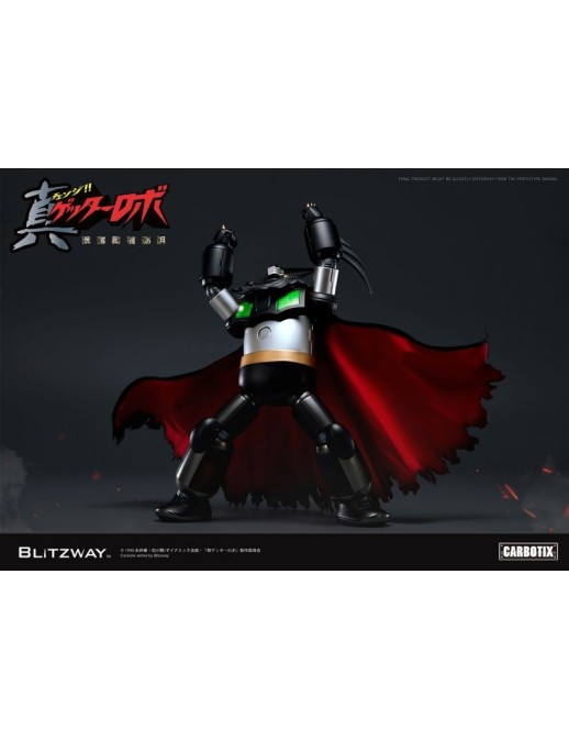 5PRO Studio Blitzway Carbotix Hybrid Carbon Action Figure Series CX-002B Getter Robot Armageddon Black Getter