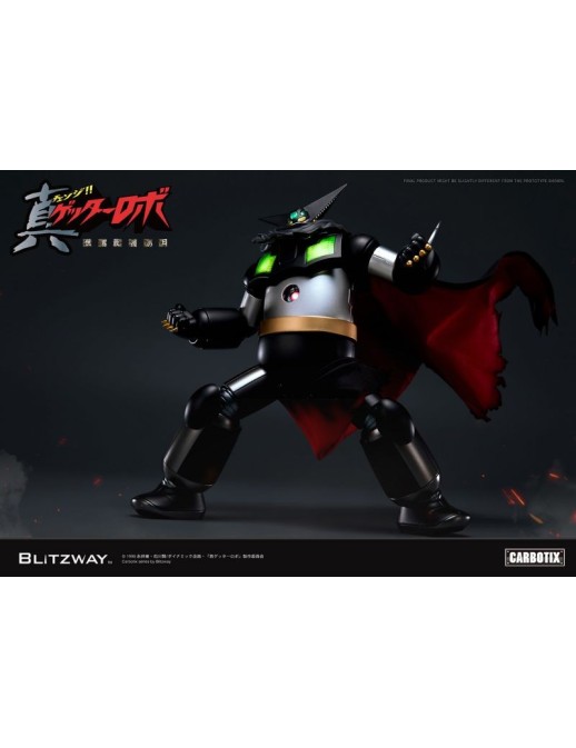 5PRO Studio Blitzway Carbotix Hybrid Carbon Action Figure Series CX-002B Getter Robot Armageddon Black Getter