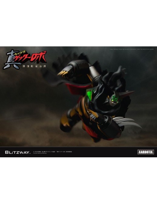 5PRO Studio Blitzway Carbotix Hybrid Carbon Action Figure Series CX-002B Getter Robot Armageddon Black Getter