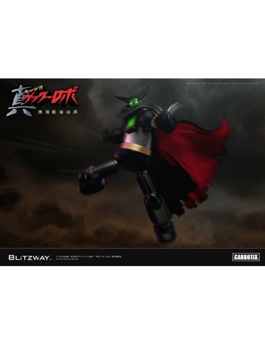 5PRO Studio Blitzway Carbotix Hybrid Carbon Action Figure Series CX-002B Getter Robot Armageddon Black Getter