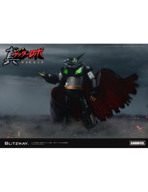 5PRO Studio Blitzway Carbotix Hybrid Carbon Action Figure Series CX-002B Getter Robot Armageddon Black Getter