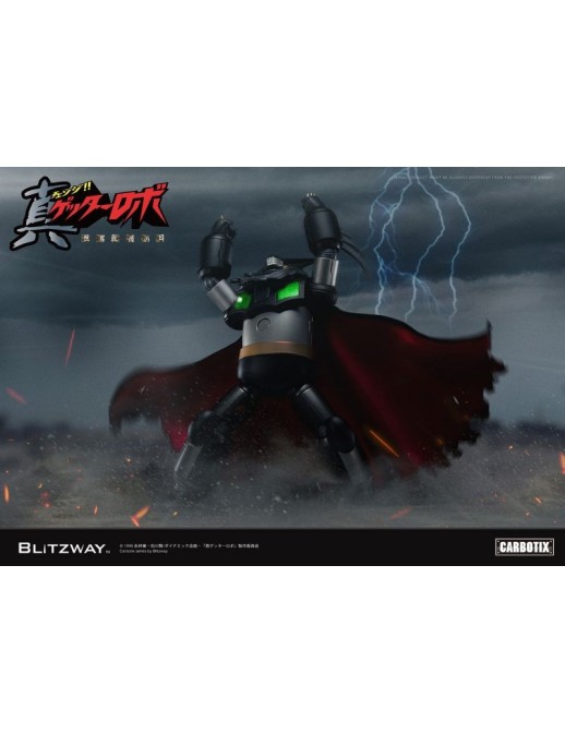5PRO Studio Blitzway Carbotix Hybrid Carbon Action Figure Series CX-002B Getter Robot Armageddon Black Getter