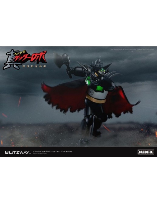 5PRO Studio Blitzway Carbotix Hybrid Carbon Action Figure Series CX-002B Getter Robot Armageddon Black Getter