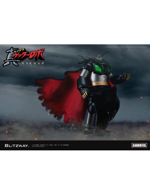 5PRO Studio Blitzway Carbotix Hybrid Carbon Action Figure Series CX-002B Getter Robot Armageddon Black Getter