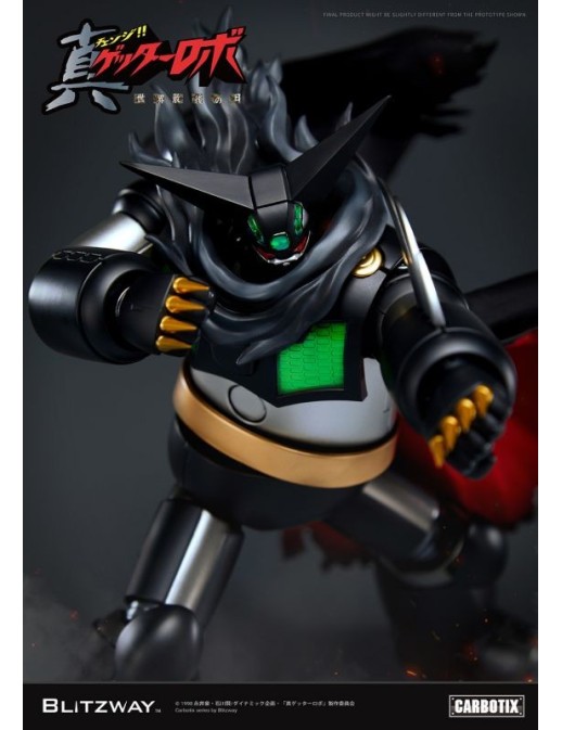 5PRO Studio Blitzway Carbotix Hybrid Carbon Action Figure Series CX-002B Getter Robot Armageddon Black Getter