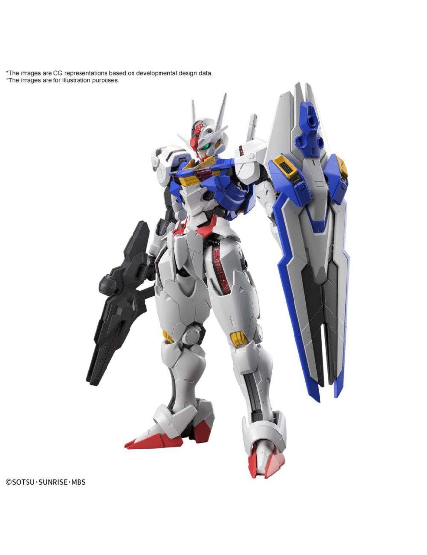 Bandai Full Mechanics 1/100 Mobile Suit Gundam The Witch from Mercury XVX-016 Gundam Aerial Bandai Full Mechanics 1/100 Mobile Suit Gundam The Witch from Mercury XVX-016 Gundam Aerial