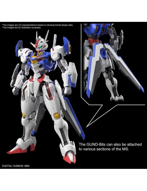Bandai Full Mechanics 1/100 Mobile Suit Gundam The Witch from Mercury XVX-016 Gundam Aerial