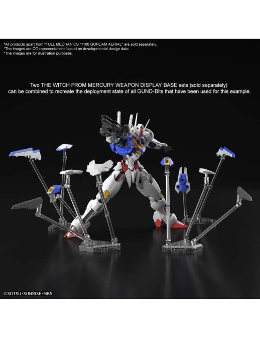 Bandai Full Mechanics 1/100 Mobile Suit Gundam The Witch from Mercury XVX-016 Gundam Aerial