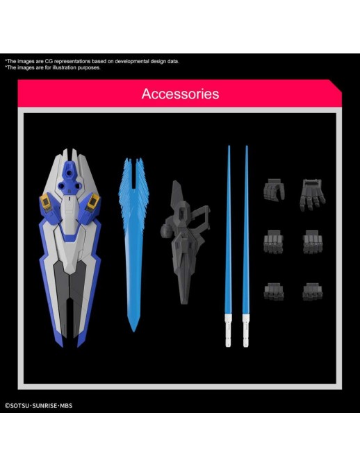 Bandai Full Mechanics 1/100 Mobile Suit Gundam The Witch from Mercury XVX-016 Gundam Aerial