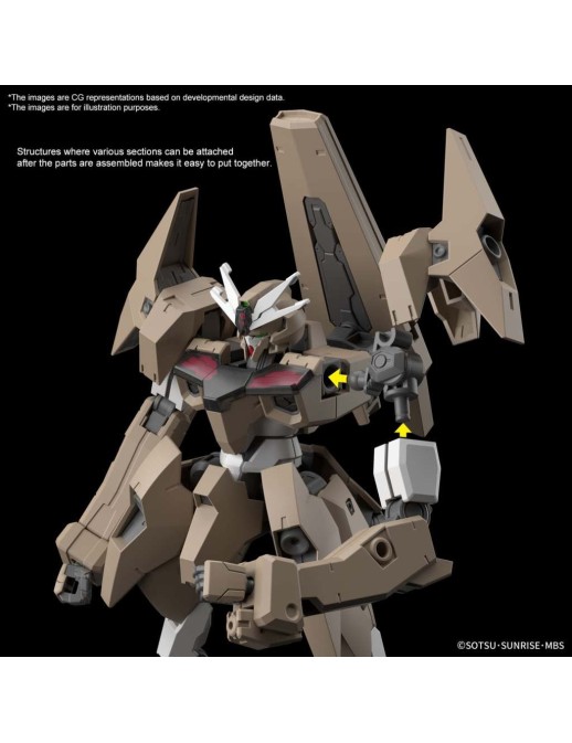 Bandai High Grade HG 1/144 Mobile Suit Gundam EDM-GA-02 Gundam Lfrith Thorn