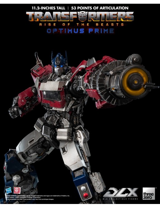 Threezero Transformers Rise of the Beasts DLX Scale Collectible Figure Series Optimus Prime